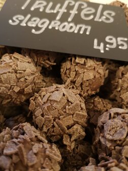 Slagroom-truffel puur 