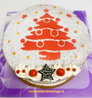 Kerst-Sneeuwster-met -Aarbei