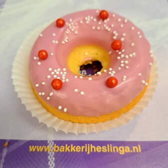Cake Donut Aardbei