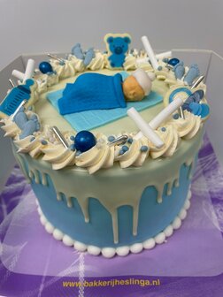 Babyshower taart