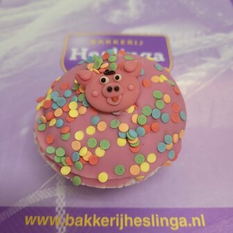 Kinder Cupcake Roze