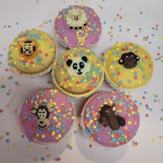 Kinder Cupcake Geel 