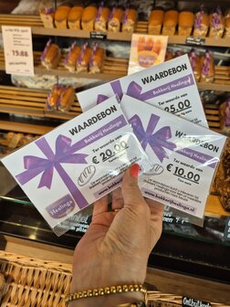 Waardebon 20 euro