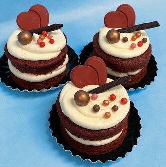 Red Velvet Gebakje