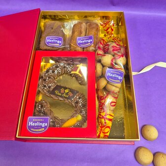 Sinterklaasboek met heerlijke Sinterklaasproducten