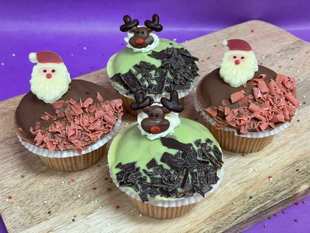 Cupcake Rudolph