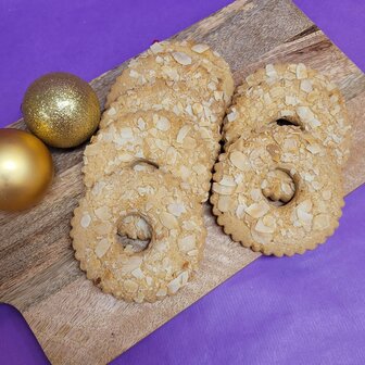 Kerstkrans koeken groot