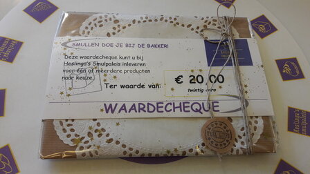 Waardecheque