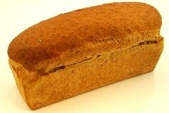 Tarwebrood rond gesneden
