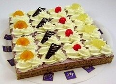 Oranjekoek vierkant
