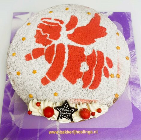 Kerst-Sneeuwster-met -Aarbei