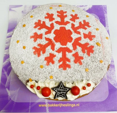 Kerst-Sneeuwster-met -Aarbei