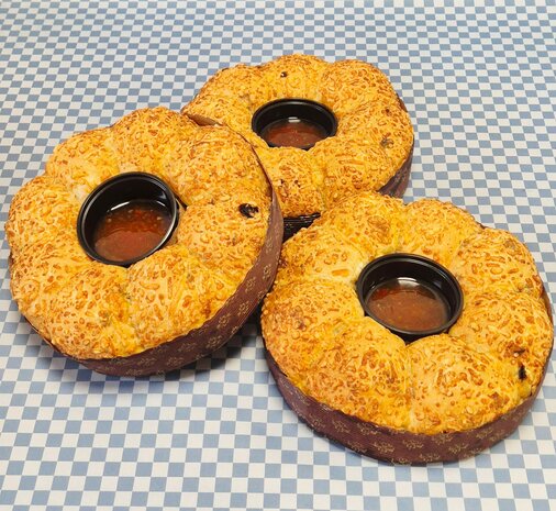 Hartig brood met heerlijke Sweet Chili saus