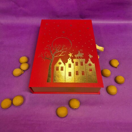 Sinterklaasboek met heerlijke Sinterklaasproducten