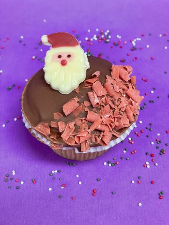 Cupcake Kerstman