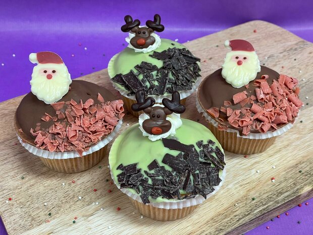 Cupcake Rudolph